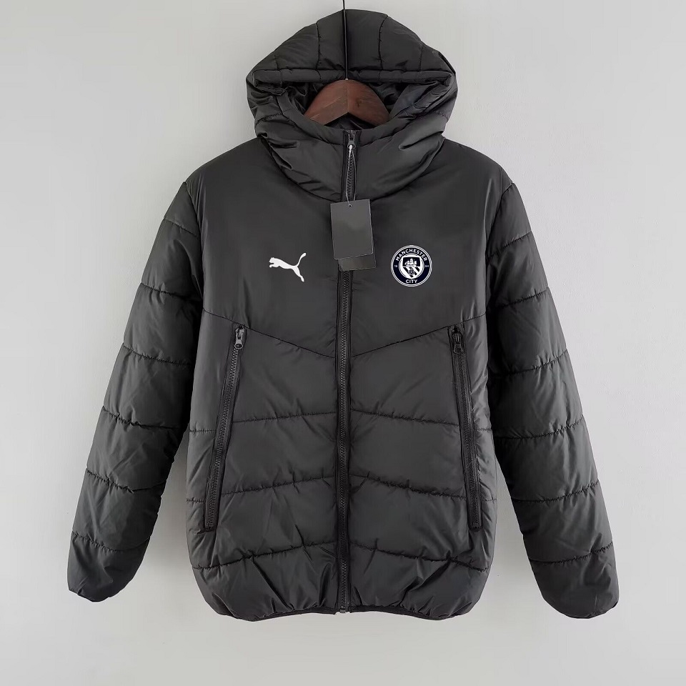 AAA Quality Manchester City 24/25 Cotton Coat - Black